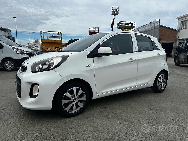 Usata Kia Picanto 67 CV (49 kW) 2016 Bianco Utilitaria