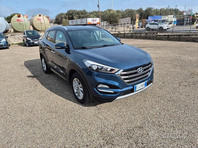 Usata Hyundai Tucson Xpossible 116 CV (85 kW) 2017 Blu SUV