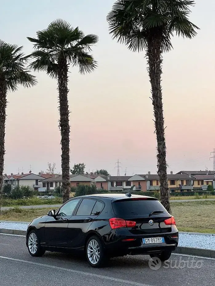 Usata BMW 116 Efficient Dynamics 109 CV (80 kW) 2023 Nero Utilitaria