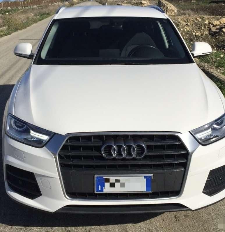 Usata Audi Q3 Ambiente 125 CV (91 kW) 2018 Bianco SUV