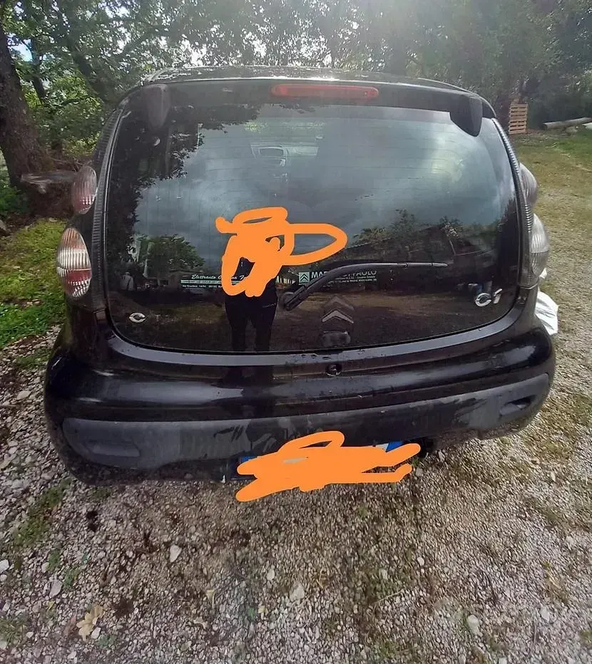 Usata Citroën C1 55 CV (40 kW) 2007 Nero Utilitaria