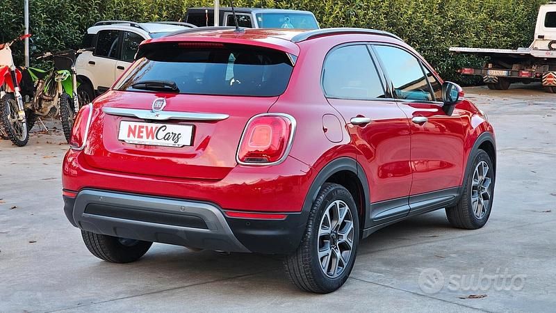 Usata Fiat 500X Cross 120 CV (88 kW) 2018 Rosso SUV