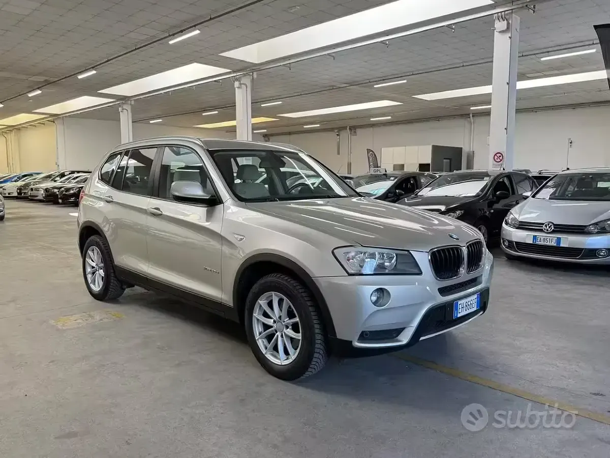 Usata BMW X3 Efficient Dynamics 184 CV (135 kW) 2011 Grigio SUV