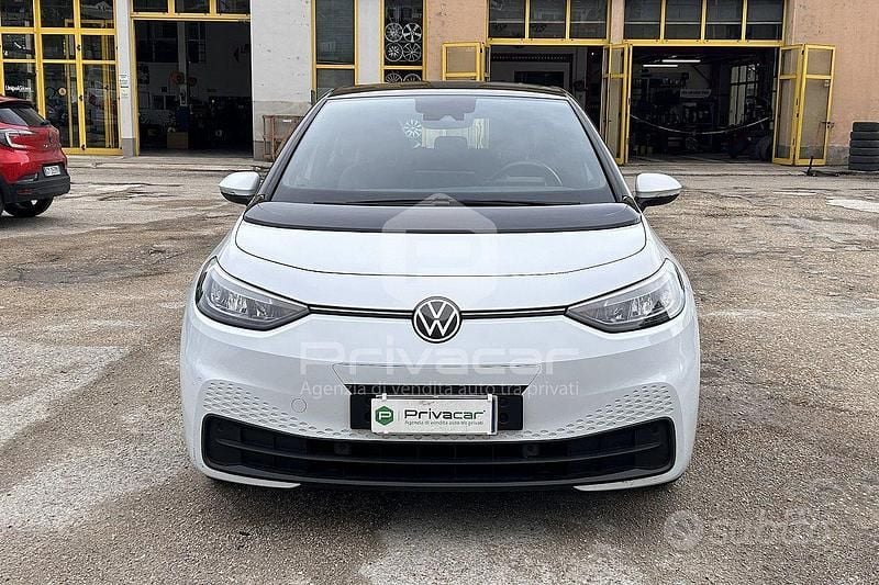 Usata VW ID.3 Life 69 kW (95 CV) 2021 Bianco Utilitaria
