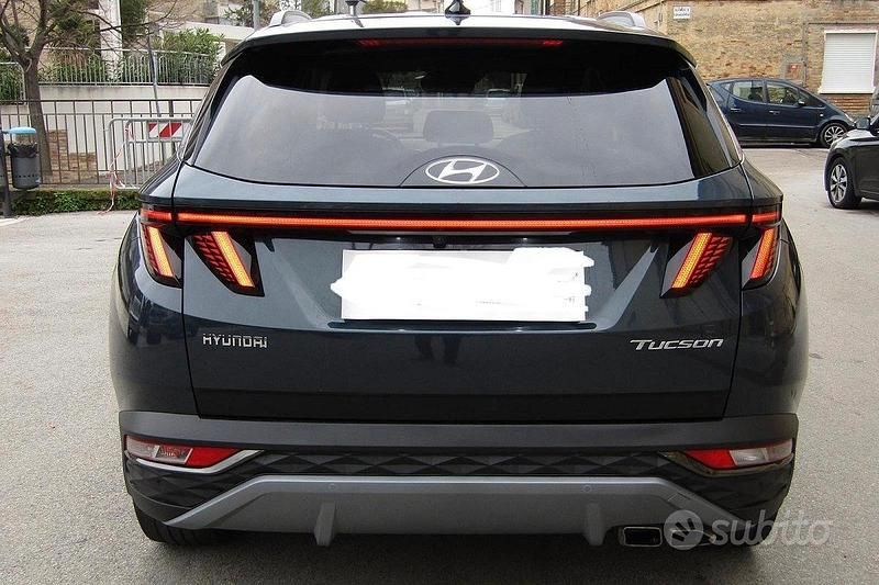 Usata Hyundai Tucson 116 CV (85 kW) 2021 Blu SUV