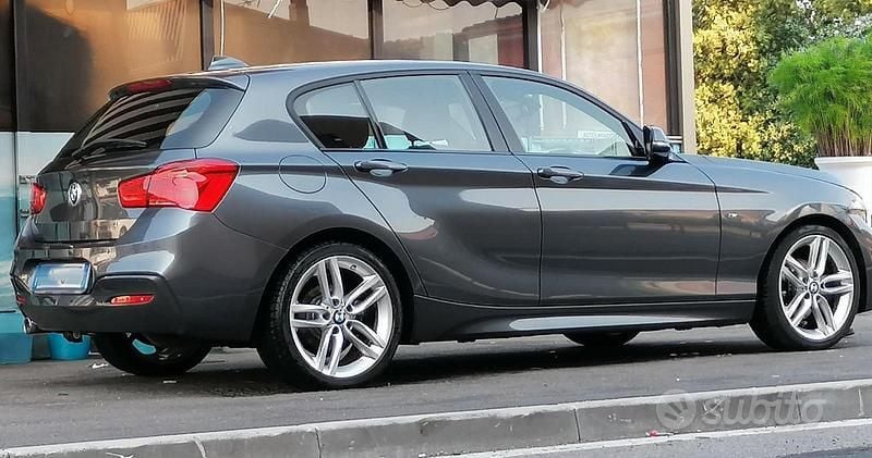 Usata BMW 116 M Sport 116 CV (85 kW) 2017 Grigio Utilitaria