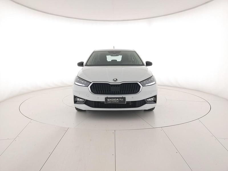 Usata Skoda Fabia 95 CV (69 kW) 2025 Bianco luna metallizzato Utilitaria