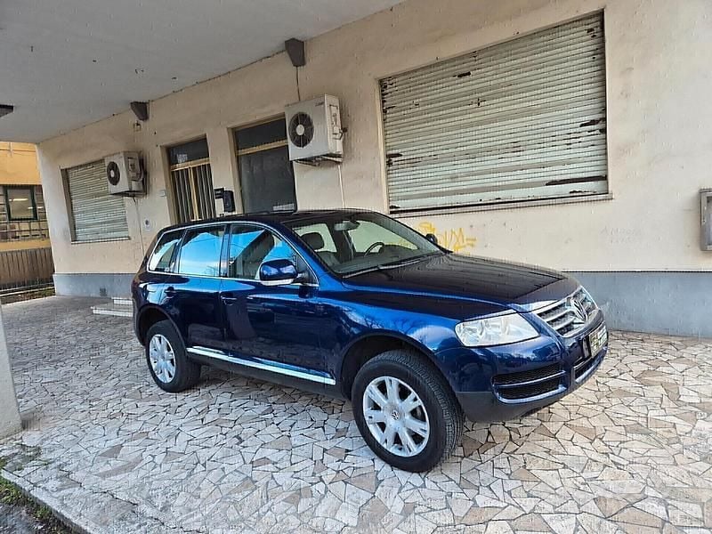 Usata VW Touareg R 174 CV (127 kW) 2005 Blu SUV
