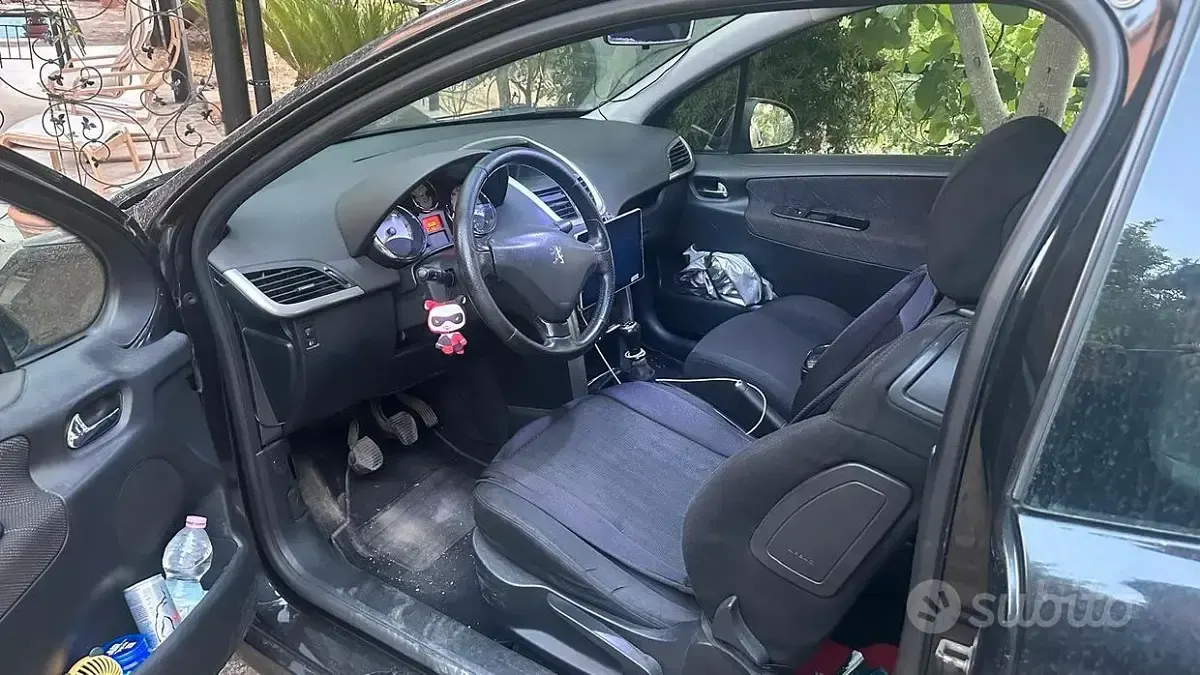 Usata Peugeot 207 120 CV (88 kW) 2007 Nero
