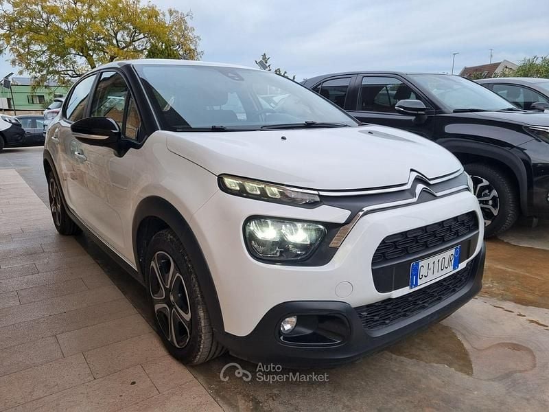 Usata Citroën C3 Feel 102 CV (75 kW) 2022 Bianco Berlina