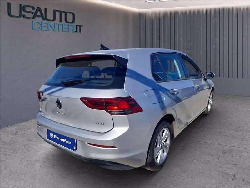 Usata VW Golf VIII Life 150 CV (110 kW) 2020 Reflex silver metallizzato Berlina