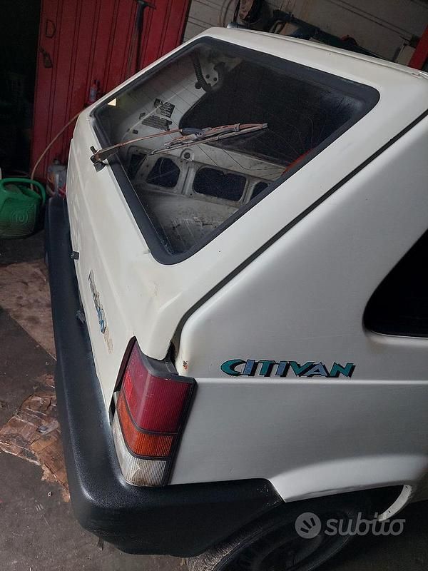 Usata Fiat Panda 1996 Bianco Utilitaria