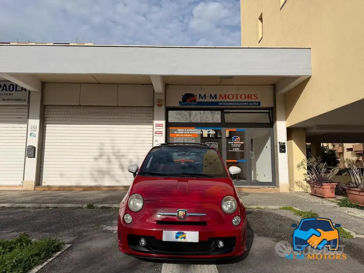 Usata Abarth 500 135 CV (99 kW) 2008 Rosso Utilitaria
