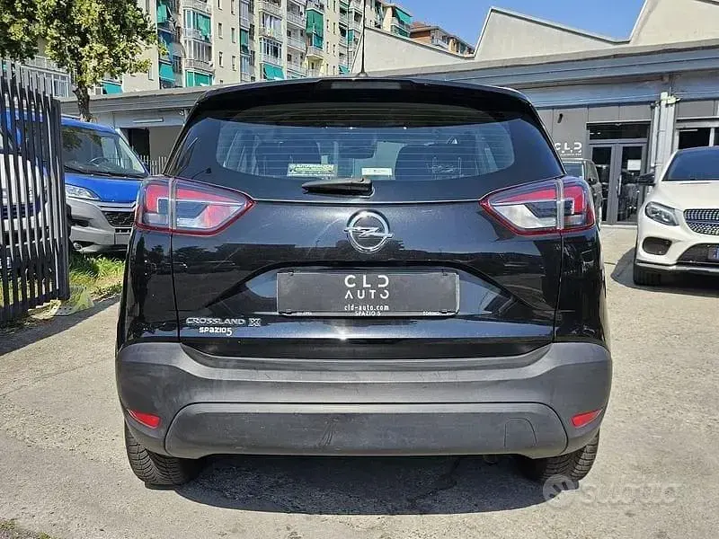 Usata Opel Crossland X Innovation 82 CV (60 kW) 2018 Nero SUV