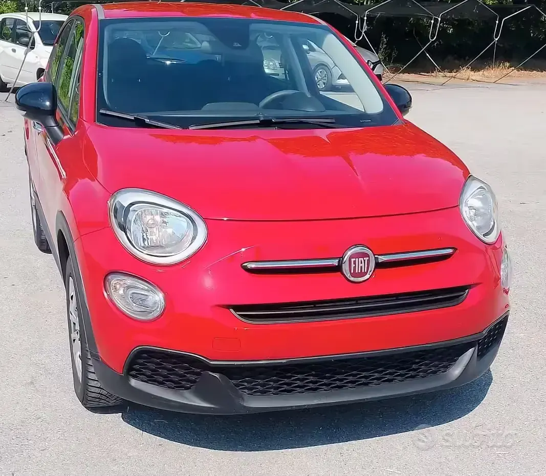 Usata Fiat 500X 120 CV (88 kW) 2019 Rosso SUV