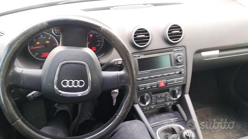 Usata Audi A3 2009 Nero Utilitaria