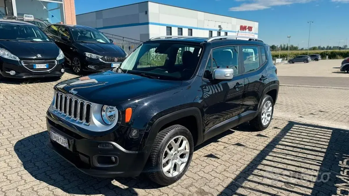 Usata Jeep Renegade 140 CV (102 kW) 2016 Nero SUV
