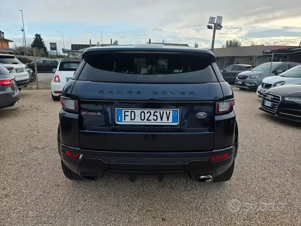 Usata Land Rover Range Rover evoque HSE 150 CV (110 kW) 2016 Blu Station wagon