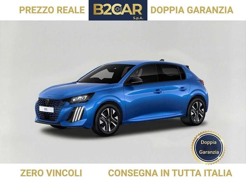 Usata Peugeot e-208 Allure 114 kW (156 CV) 2024 Blu/azzurro Utilitaria