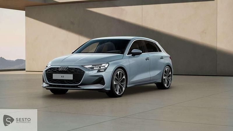 Grigio Usata 2024 Audi A3 Sportback e-tron Advanced Plus Due volumi | 38.500 € (Buon prezzo) - Immagine 1/4