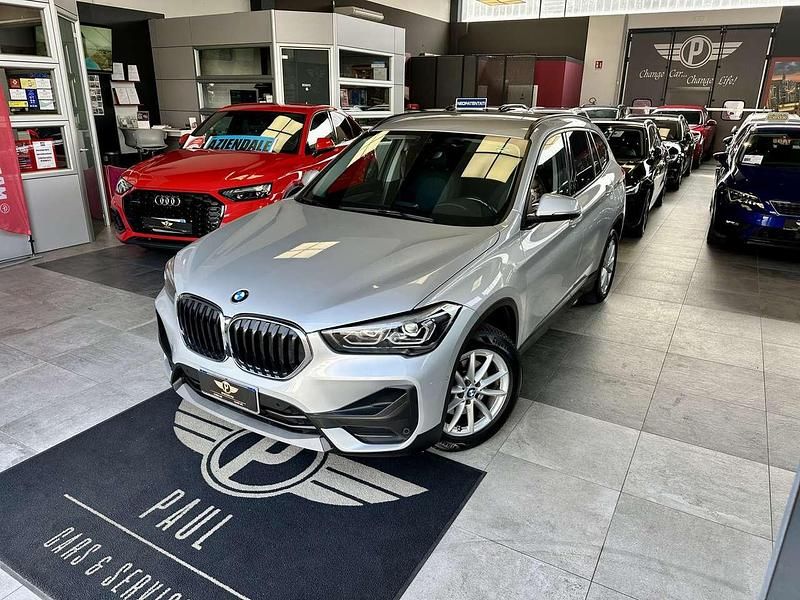Usata BMW X1 Advantage 150 CV (110 kW) 2021 Argento SUV