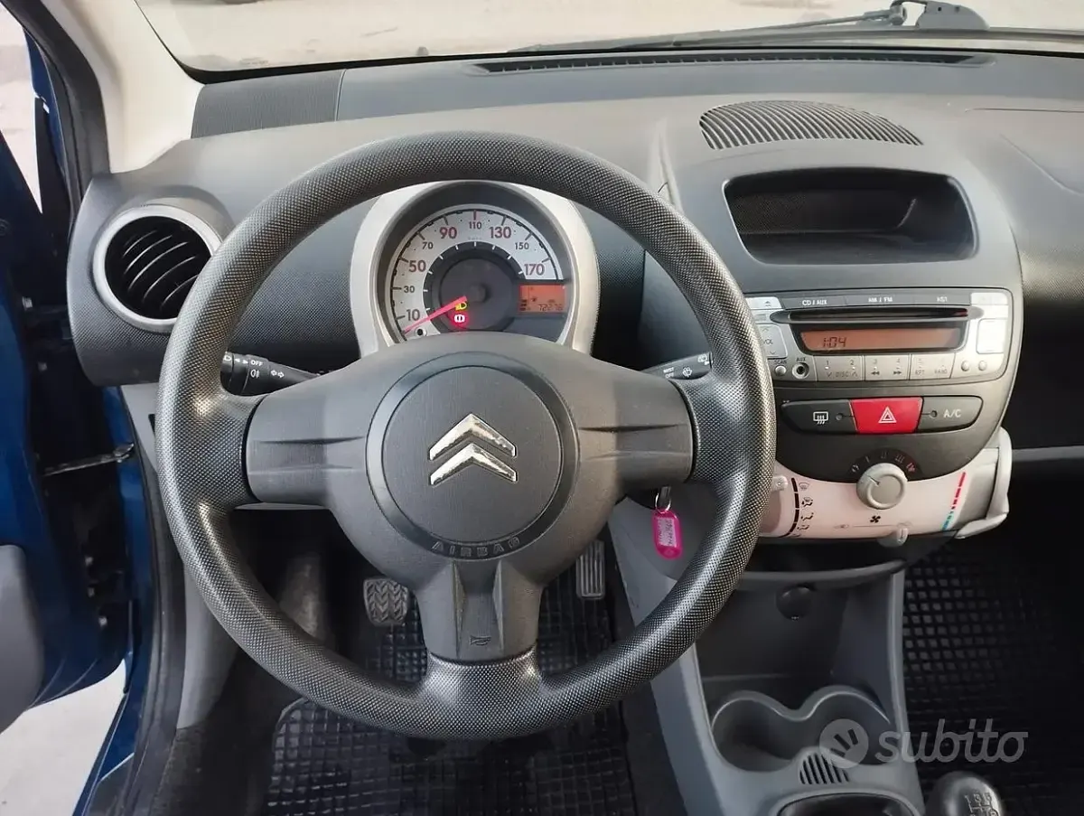 Usata Citroën C1 68 CV (50 kW) 2008 Blu Utilitaria