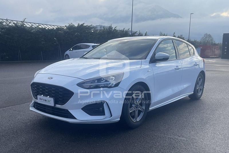 Bianco Usata 2019 Ford Focus ST-Line Berlina | 14.200 € (Buon prezzo) - Immagine 1/4