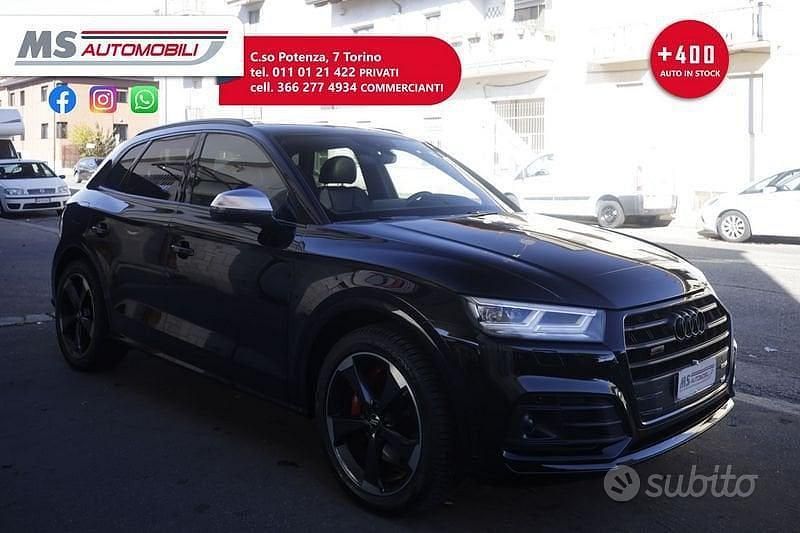 Usata Audi SQ5 S-Line 347 CV (255 kW) 2020 Nero SUV