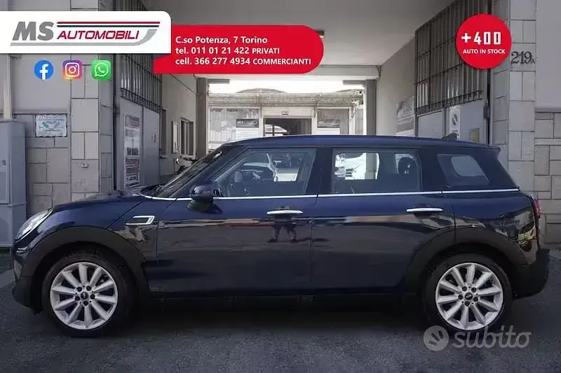 Usata Mini One D Clubman Business 116 CV (85 kW) 2017 Blu/azzurro Station wagon