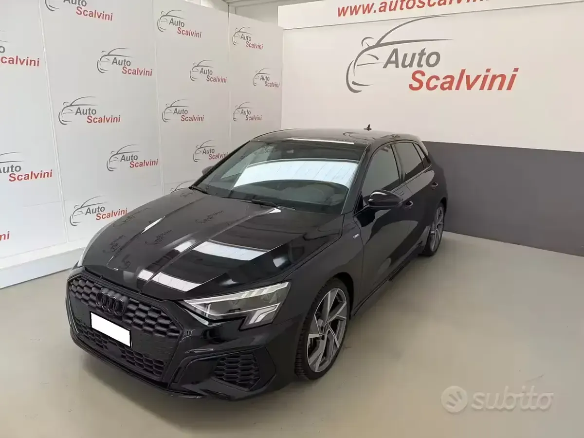 Usata Audi A3 S-Line 150 CV (110 kW) 2023 Nero Berlina