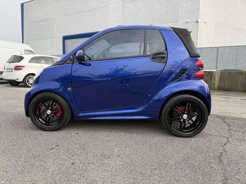 Usata Smart ForTwo Cabrio Brabus Xclusive 98 CV (72 kW) 2010 Blu/azzurro Cabrio