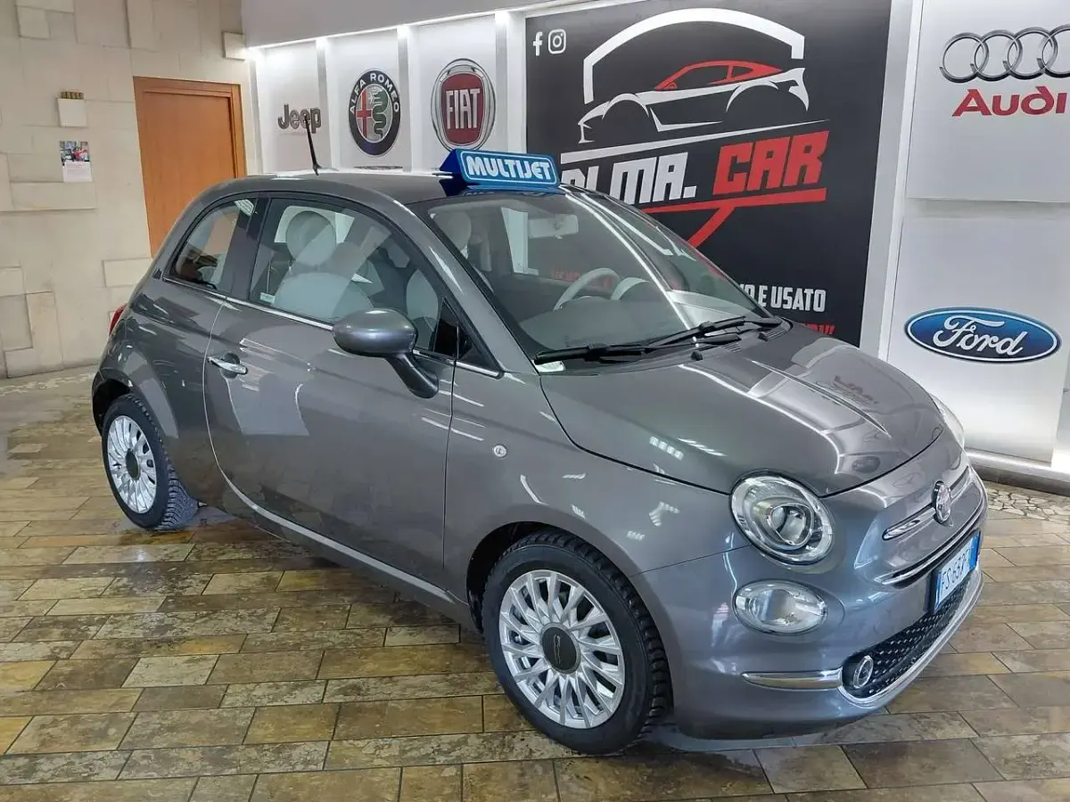 Usata Fiat 500 Lounge 95 CV (69 kW) 2018 Grigio Utilitaria