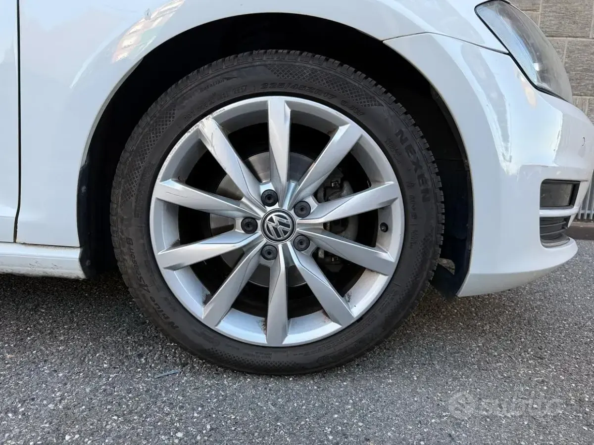 Usata VW Golf VII Highline 150 CV (110 kW) 2014 Bianco Berlina