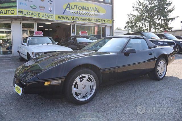 Nero Usata 1989 Chevrolet Corvette C4 Cabrio | 24.990 € - Immagine 1/4