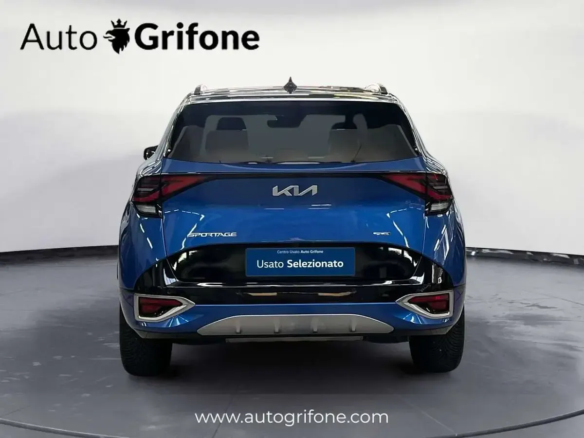 Usata Kia Sportage GT-Line 230 CV (169 kW) 2022 Blu/azzurro SUV