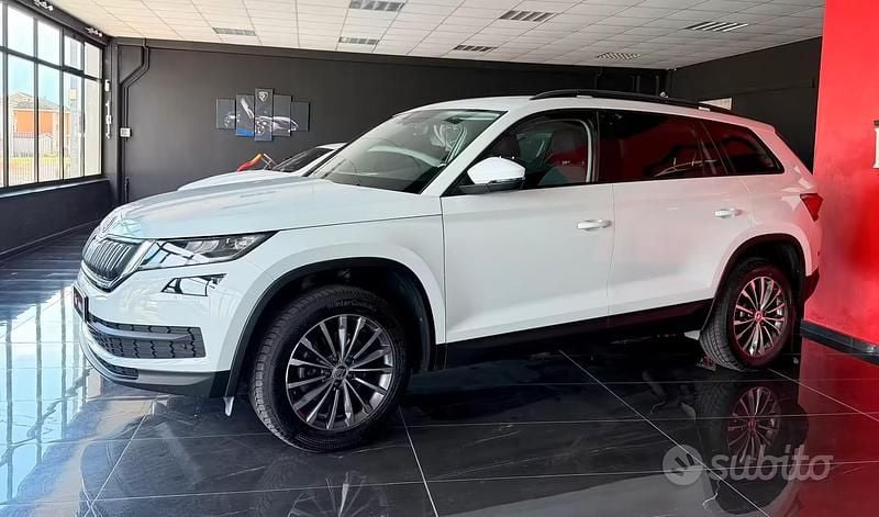 Usata Skoda Kodiaq SportLine 150 CV (110 kW) 2020 Bianco SUV