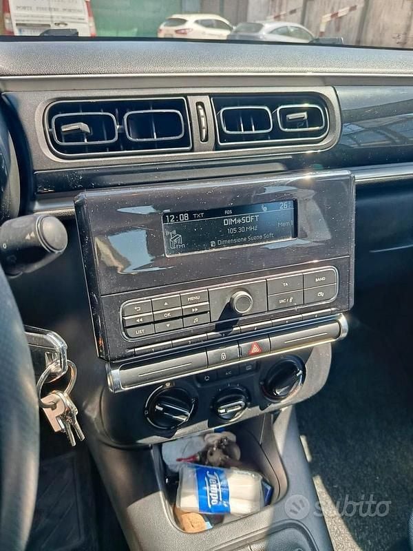 Usata Citroën C3 Shine 110 CV (80 kW) 2017 Grigio Utilitaria