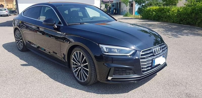 Usata Audi A5 Sportback S-Line 190 CV (139 kW) 2018 Nero Utilitaria