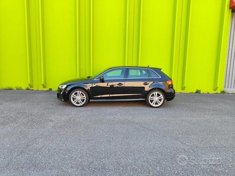 Usata Audi A3 S-Line 150 CV (110 kW) 2020 Nero Berlina