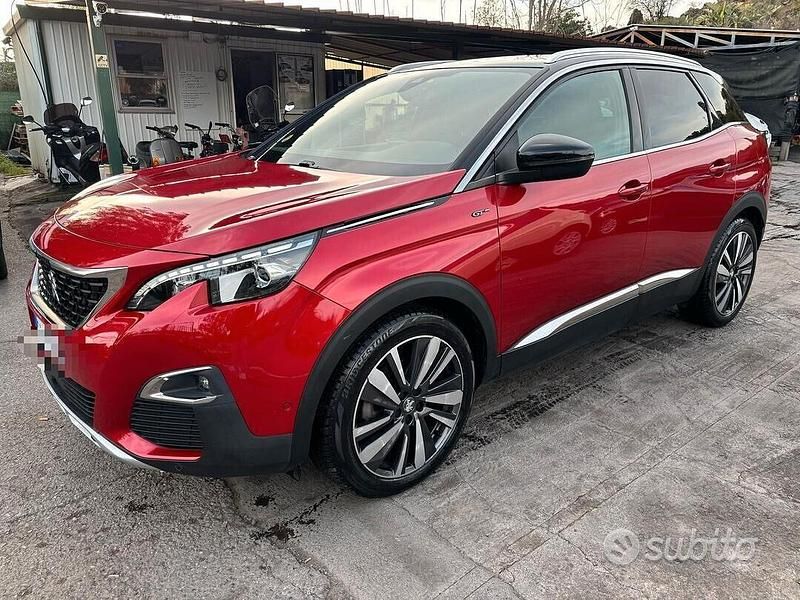 Rosso Usata 2021 Peugeot 3008 GT SUV | 18.490 € (Ottimo prezzo) - Immagine 1/4