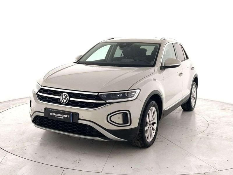 Bianco Usata 2022 VW T-Roc Life SUV | 22.400 € (Buon prezzo) - Immagine 1/4