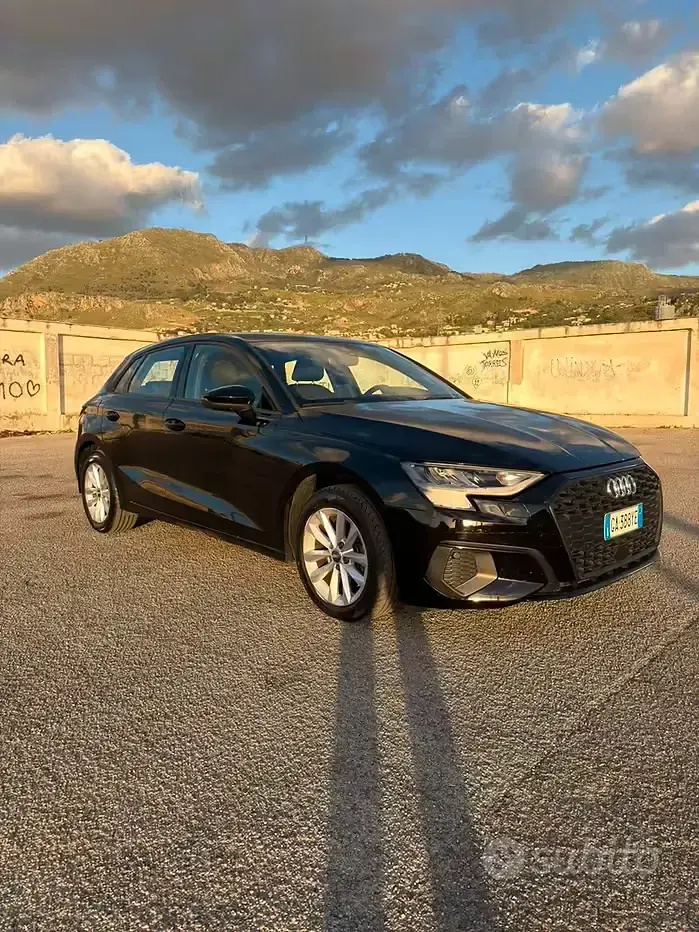 Usata Audi A3 2020 Nero Berlina
