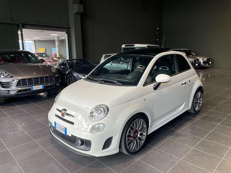 Usata Abarth 500 135 CV (99 kW) 2010 Bianco Utilitaria