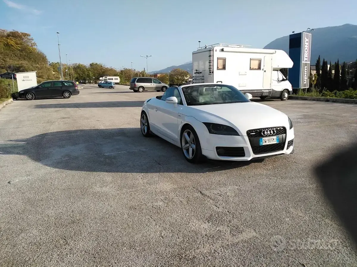 Usata Audi TT 200 CV (147 kW) 2008 Bianco Coupé