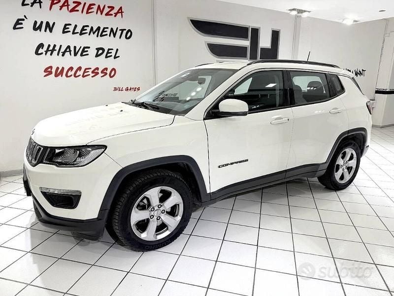Usata Jeep Compass Longitude 120 CV (88 kW) 2019 Bianco SUV