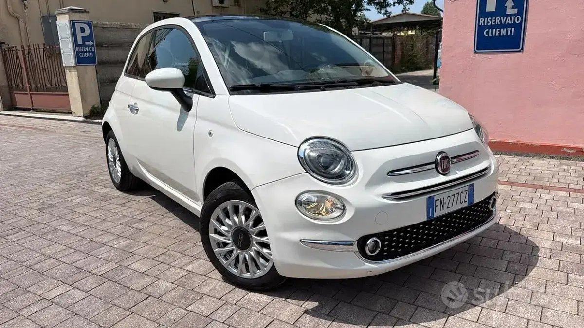 Usata Fiat 500 S 69 CV (50 kW) 2018 Beige Berlina