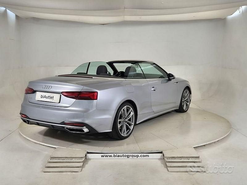 Usata Audi A5 Cabriolet S-Line 204 CV (150 kW) 2020 Grigio Cabrio