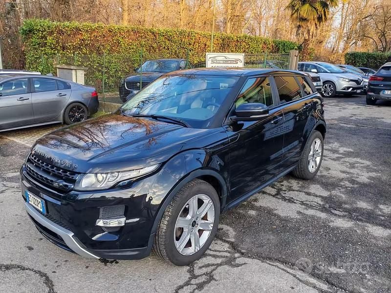 Usata Land Rover Range Rover evoque Dynamic 2013 Nero SUV