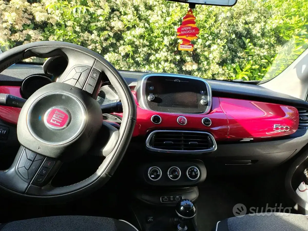 Usata Fiat 500X Pop Star 110 CV (80 kW) 2019 Rosso SUV