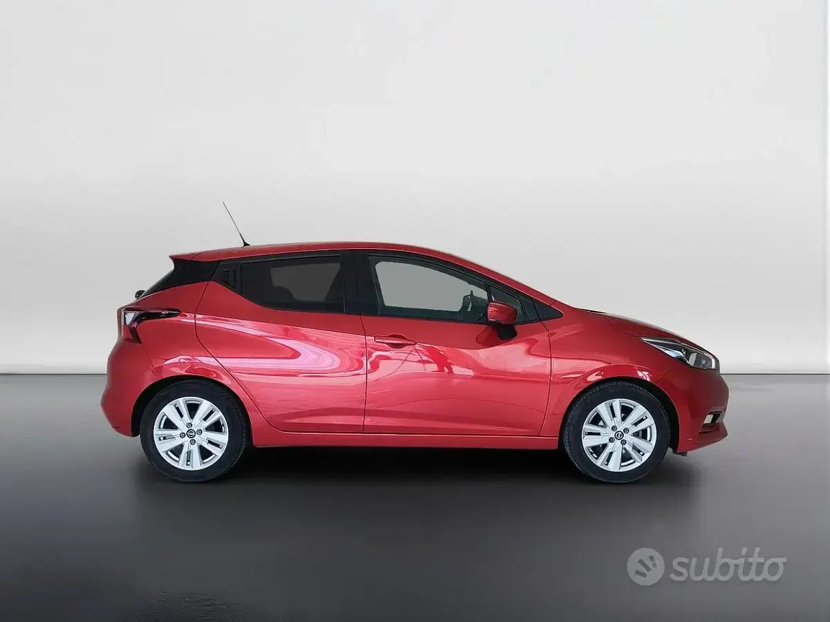 Usata Nissan Micra N-Connecta 101 CV (74 kW) 2020 Rosso Utilitaria